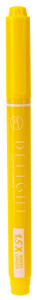 Текстовыделитель "Deli " 1-4мм желтый , двойной пиш. наконечник