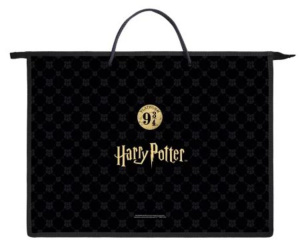 Папка А3 (460*345*50) с ручками, молния, пластик "Гарри Поттер"