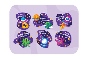 Настольное покрытие д/лепки 33*23см "Детский космос"