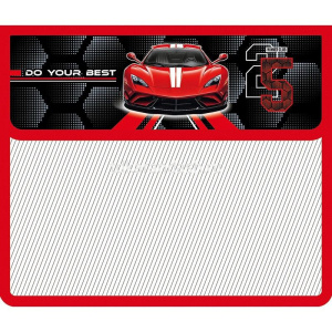 Папка д/тетрад. А5 (230*190*50) 2отд. на липучке, пластик "Автоклуб"