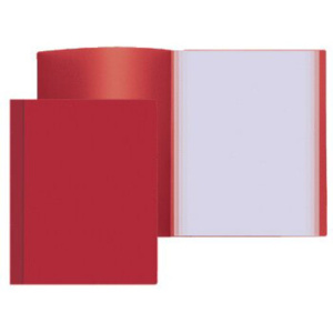 Папка файл  30лист 0,50мм, красная