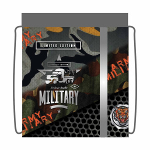 Мешок для обуви 1 отд, 460*360, светоотр. "Разведка" сетка д/вентиляции