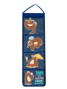 Мешок для обуви/нужных вещей, подвесной 173*660 "Ленивцы"