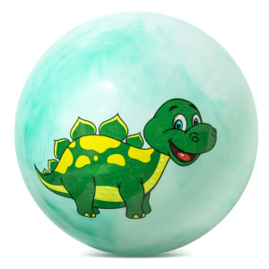 Мяч 25 см "Динозавры" полимерный, цвет ассорти БЕЗ НАДУВКИ