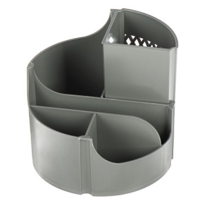 Подставка наст. "Офис Класс 360" серая