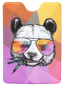 Обложка для пропуска/проездного "Панда" ПВХ