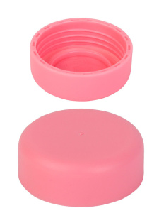 Бутылка для воды 500мл "Просто бутылка" в чехле, розовая