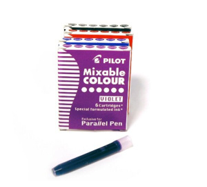 Картридж д/перьевой ручки для каллиграфии 6шт, фиолетовый