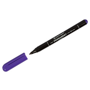 Маркер перманентный 1,0мм, фиолетовый
