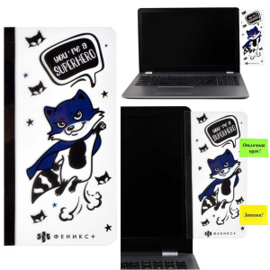 Панель на монитор для стикеров 10*20см "Енот" ПВХ 500мкм