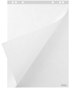 Блок бумаги для флипчарта "Hatber", 60*90 см, 20 листов, нелинованный