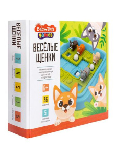 Игра настольная "Веселые щенки" 6+