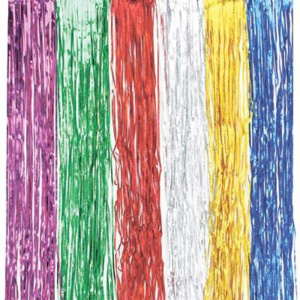Дождик 15*100см, 0,3см, ПВХ, 6 цветов
