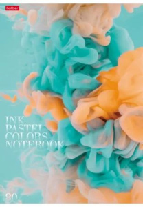 Тетрадь А4  80л ЛИН. скоба Hatber "Нежный флёр" мат.лам.