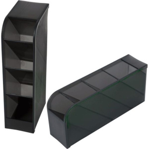 Подставка наст. "Pastel" 20*9*5,3см , 2 варианта расположения на столе , цвет дымчато-серый