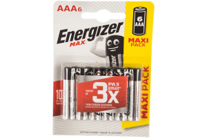 Батарейка LR-03 (ААА) ENERGIZER Max, блистер