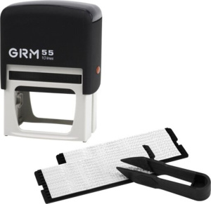 Штамп самонаборный 10 строк 60*40 мм 2 кассы