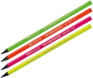 Карандаш BIC Evolution Fluo HB пластиковый
