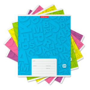 Тетрадь А5 24л лин. Erich Krause "Optima Letters"