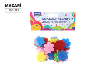 Декоративный элемент из ткани "Viola" 30шт.