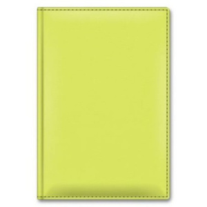 Ежедневник недат. А5 176л., 7БЦ, иск.кожа "Nebraska thermo charm. Лимонный" ляссе