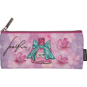 Пенал-косметичка (215*90*10) молния, кожзам "Perfume", плоский на 35пр.