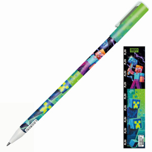 Ручка гелевая стираемая Centrum "My game" синяя, 0,5мм