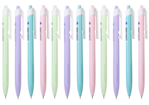 Ручка шар. Deli X-tream  автомат, синяя, 0,7мм, ассорти