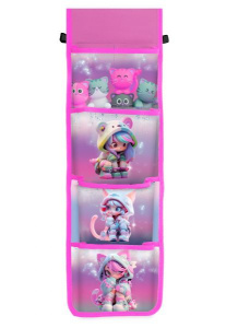 Мешок для обуви/нужных вещей, подвесной 240*800 "Девочки Нэко"