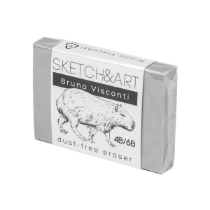 Ластик  BV "Sketch and Art. Художественный 4В/6В" 3,8*5,5*0,94см