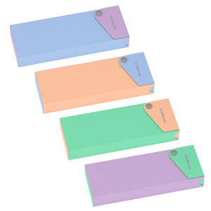 Пенал пластиковый ErichKrause Matt Pastel Bloom, ассорти