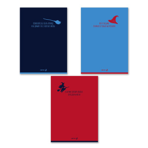 Тетрадь А4  48л кл. скоба Светоч "Заметки с метлой"