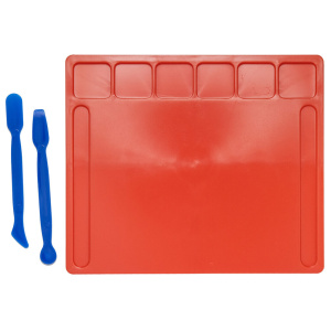 Доска д/работы с пластилином А5 + 2 стека, цветная