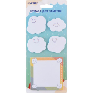 Набор с липким краем "deVENTE. Clouds" 45x45 мм и 80x80 мм, 5x20 л.
