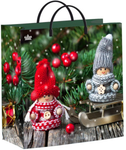 Пакет 26*24см (140мк) с пластиковой ручкой "Игрушки" мягкий пластик