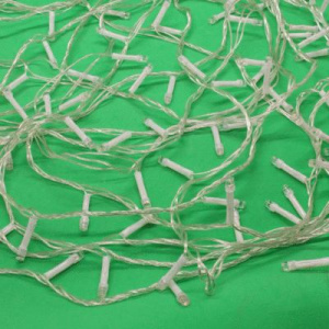 Гирлянда электрическая  9м 100LED светодиодная, вьюн 220В, шампань