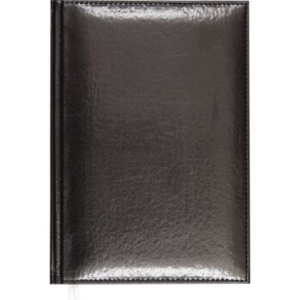 Ежедневник недат. А5 Attomex Visa 320стр., черный, тв.обл., кожзам, ляссе, 70г/м2