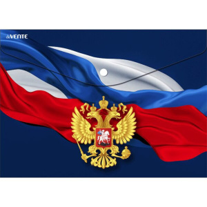 Конверт на кнопке  с рисунком А5 Герб 0,15мм