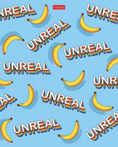 Тетрадь А5 48л кл. Hatber  "Super unreal" ТОНИР.БЛОК ГОЛУБОЙ