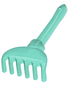 Грабли 21 см прозрачные с блестками