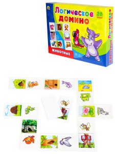 Домино детское "Животные"