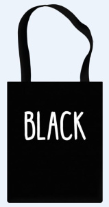 Сумка-шоппер 31*39см Пчёлка "Черный"