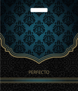 Пакет 42*48см (90мк) с вырубной ручкой "Перфекто Статус" ПВД