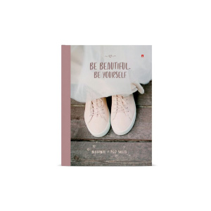 Блокнот А6 7БЦ 160л "Be beautiful" клетка, глянц.лам.