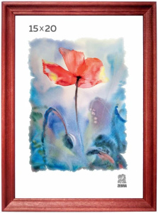 Фоторамка дерево 15*20см. 1522 (Вишня)