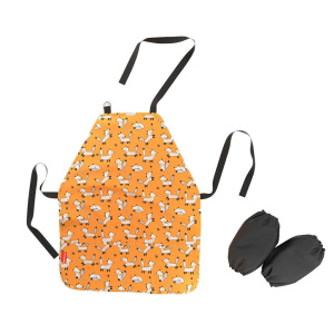 Набор Нарукавники + фартук для труда 550*430мм 3 кармана " Foxes"