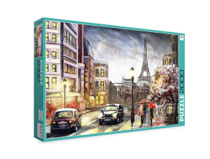 Пазлы 2000 элементов  675*975мм.  "Париж"