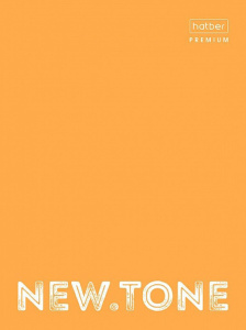 Папка на кольцах (без блока) А4 Hatber "NEWtone NEON. Оранж"