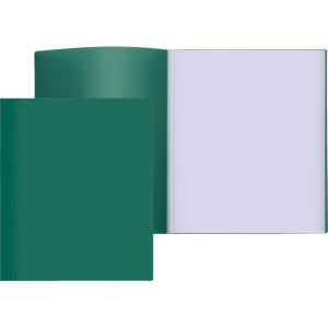 Папка файл А4 100лист 0.60мм, зеленая