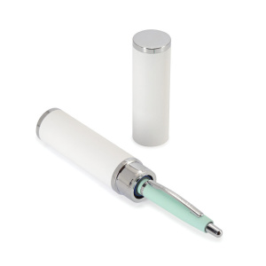 Ручка в футляре "San remo. Мятный" шарик.,1,0мм, металл., синие чернила